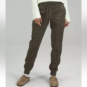 lululemon athletica Olive Green Track Joggers